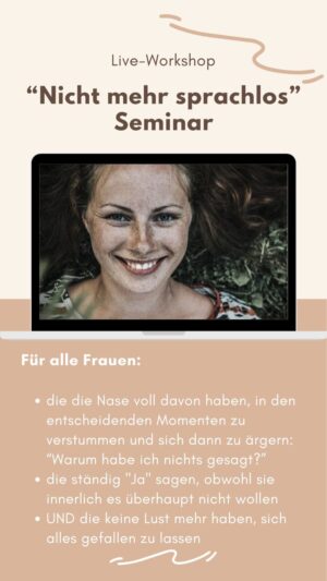 "Nicht mehr sprachlos" Seminar
